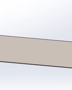 Central reinforce support 81x275x1,25